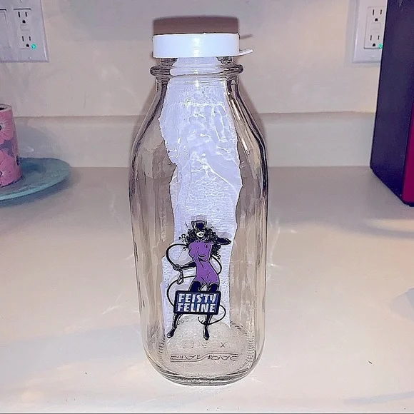 EUC Cat Woman Milk Bottle - Picture 3 of 5